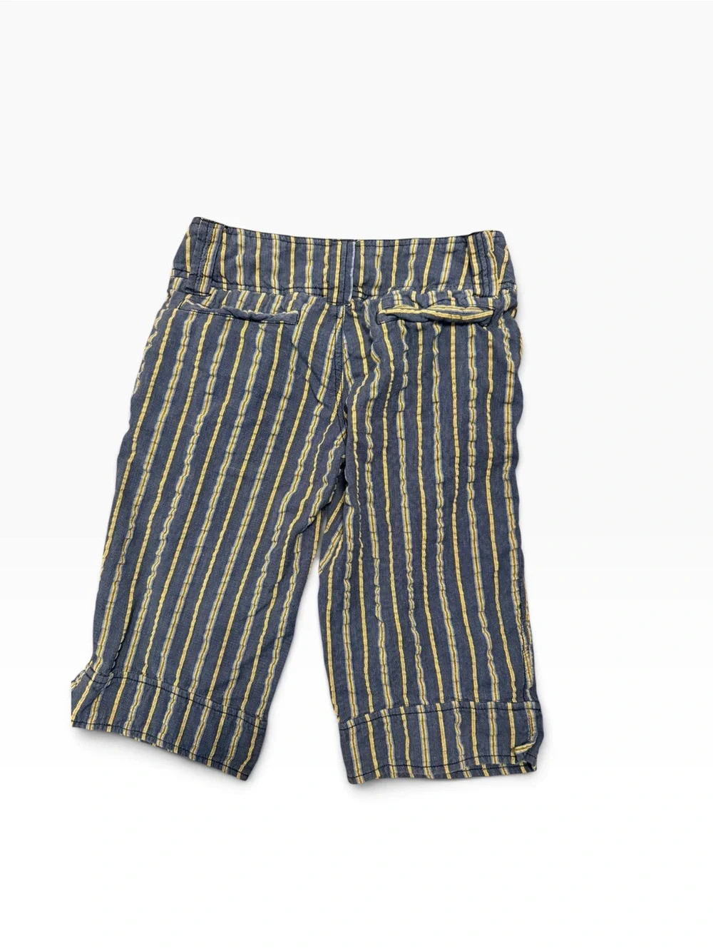 Free People Free-est Striped Bermuda Shorts Small Boho Beach Coastal Summer 0